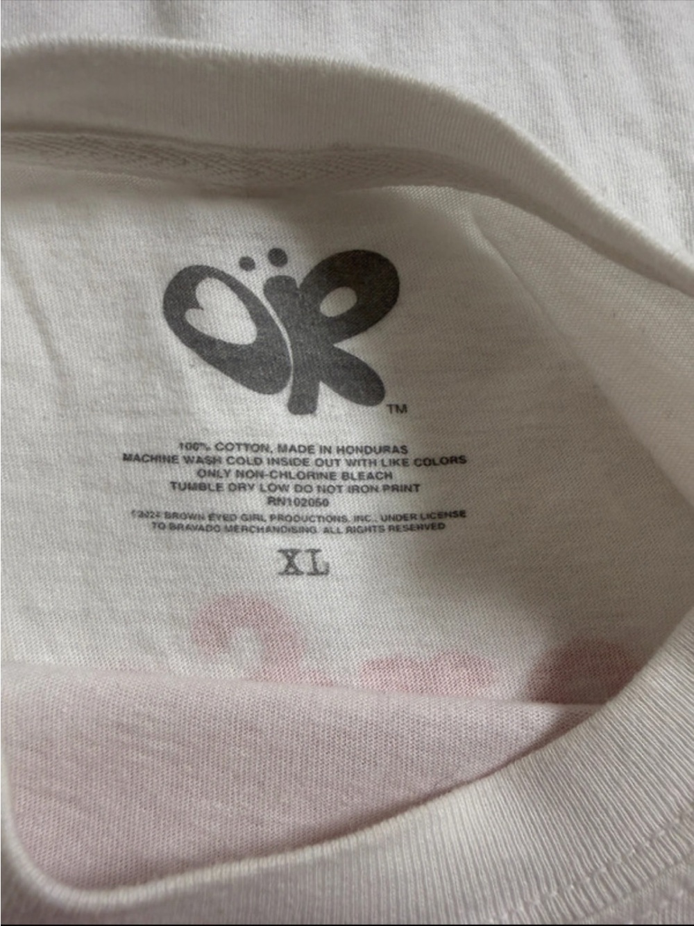 Olivia Rodrigo GUTS Lyric T Shirt - Picture 3 of 7